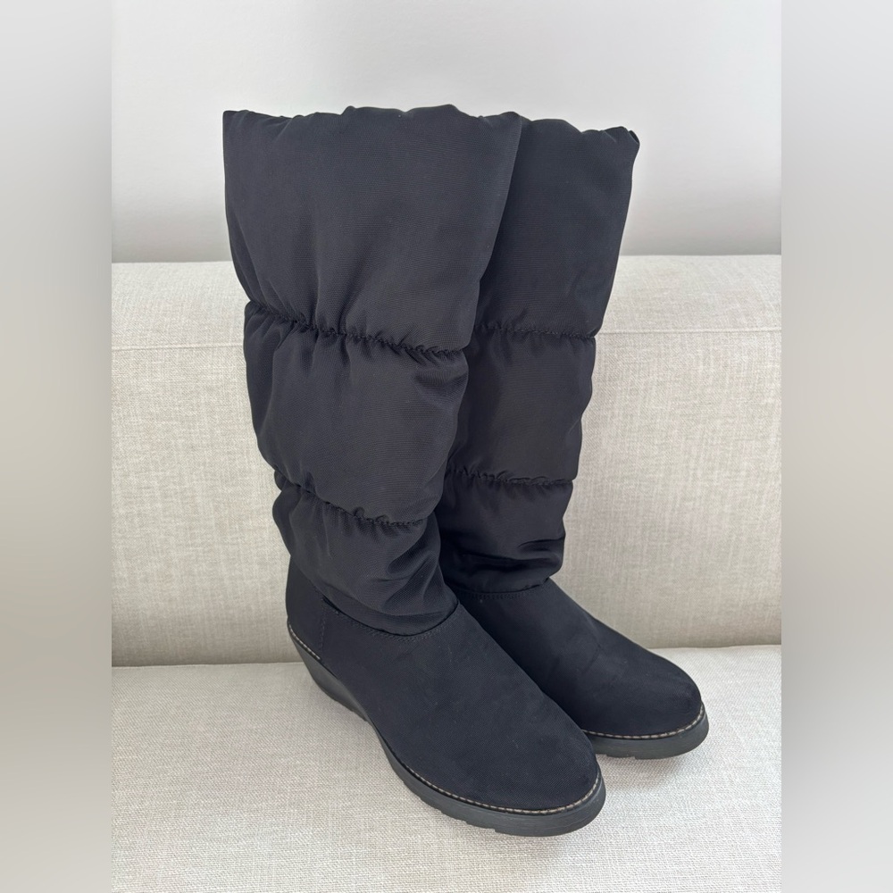 | Cougar | Newman Black Puffy Style Winter Boots size 9m